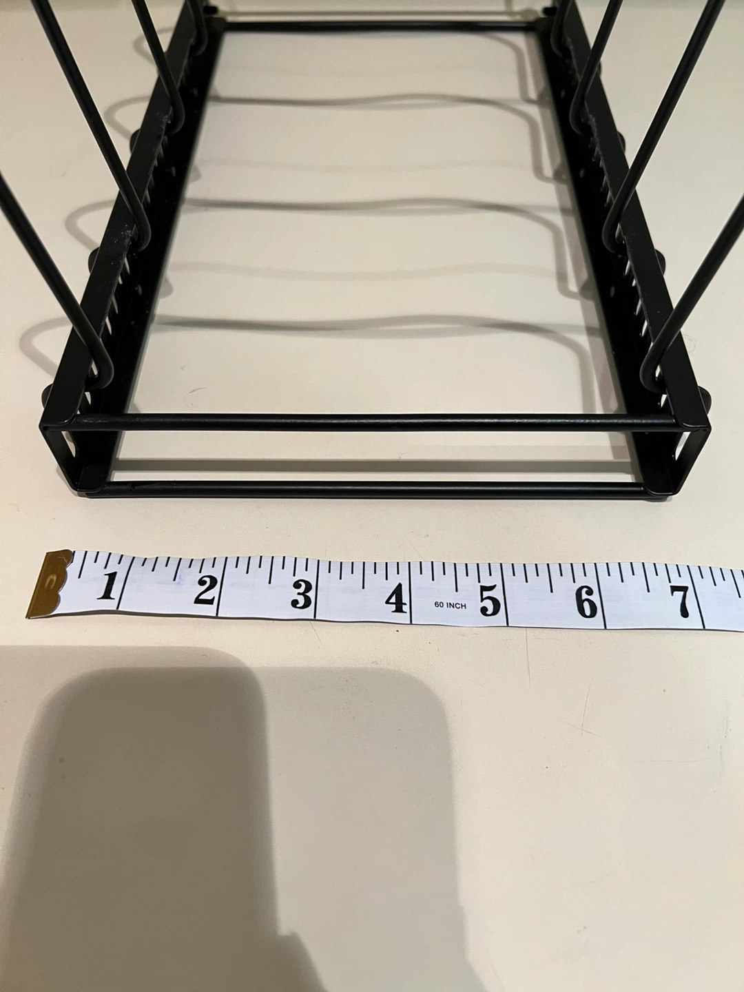 Black Metal Pan and Pot Lid Organizer Rack - photo 5