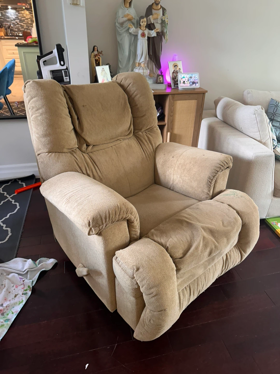 Tan Recliner Chair