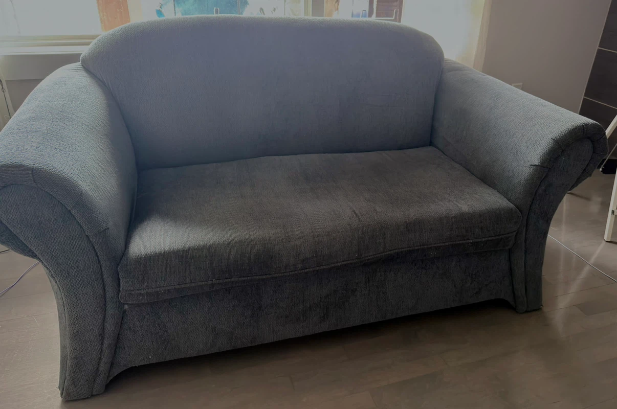 Grey Loveseat Sofa