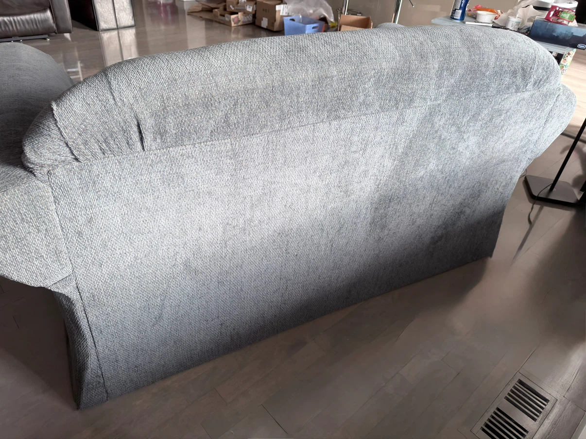 Grey Loveseat Sofa - photo 2