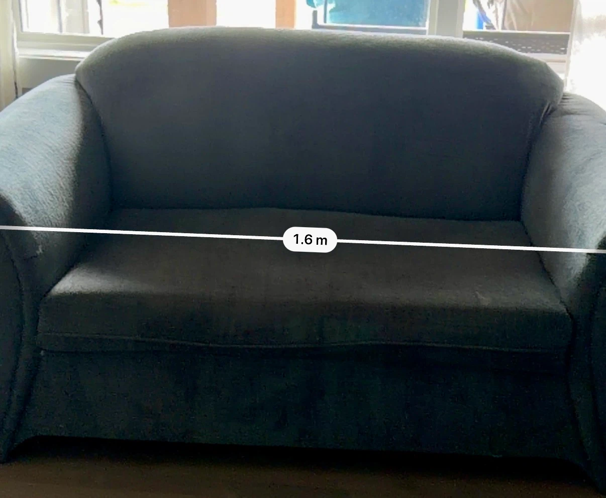 Grey Loveseat Sofa - photo 5