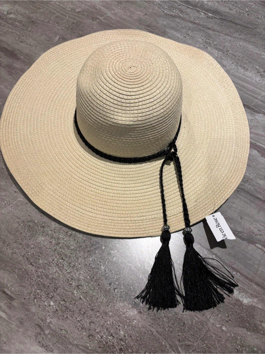 NEW WITH TAG straw Hat with Tassels - photo 5