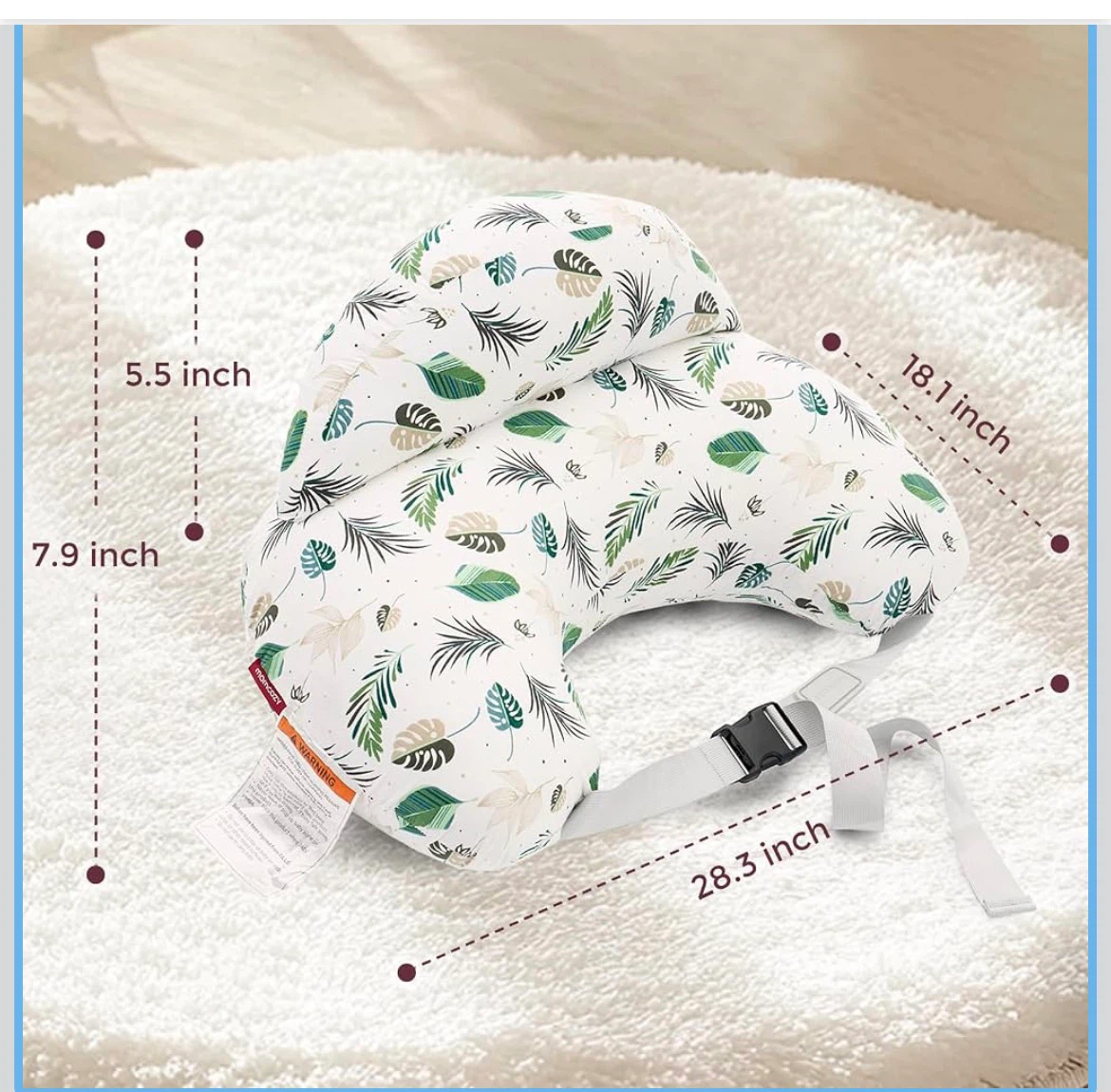 mCOZY Nursing Pillow with Cover - photo 4
