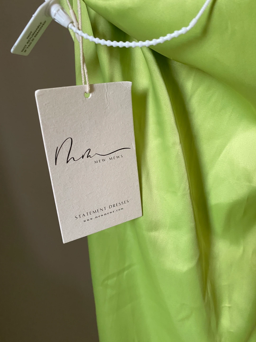 Mew Mews Statement Dress - Green - photo 3