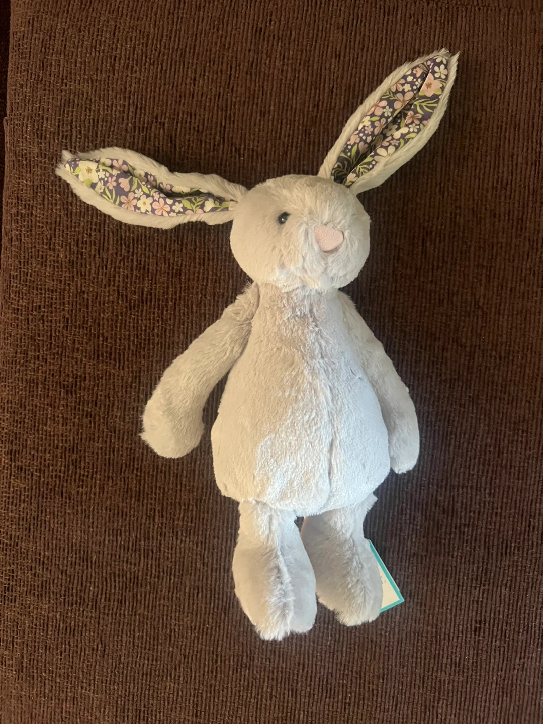 Jellycat Grey Bunny Plush Toy
