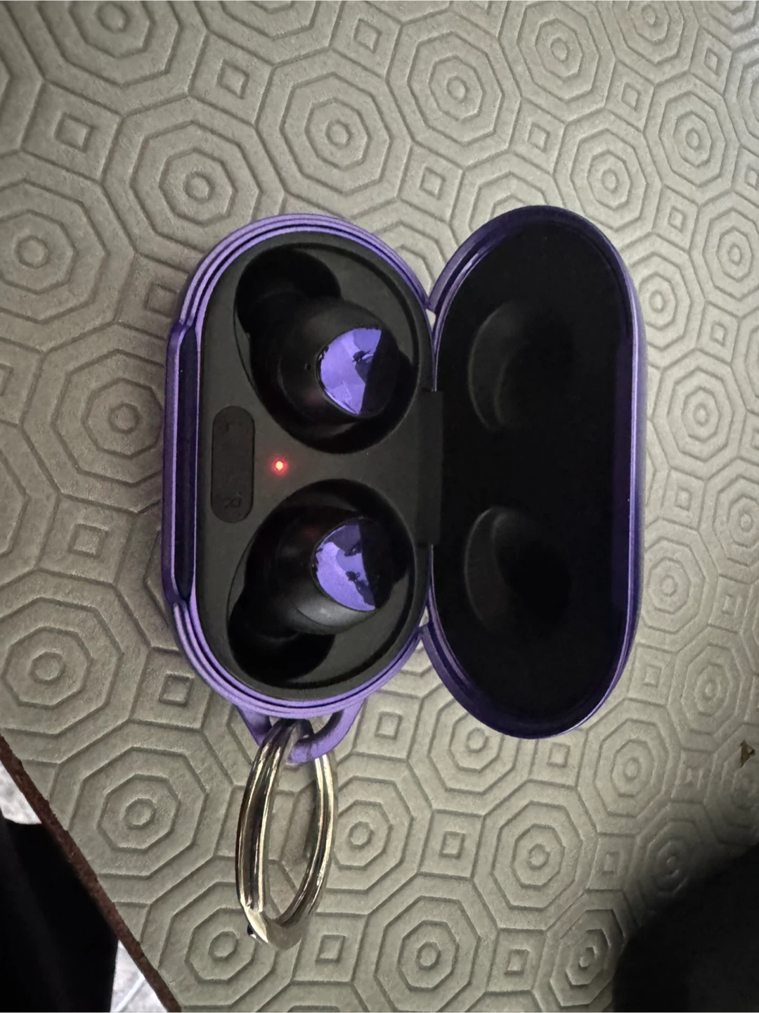Purple Samsung buds+