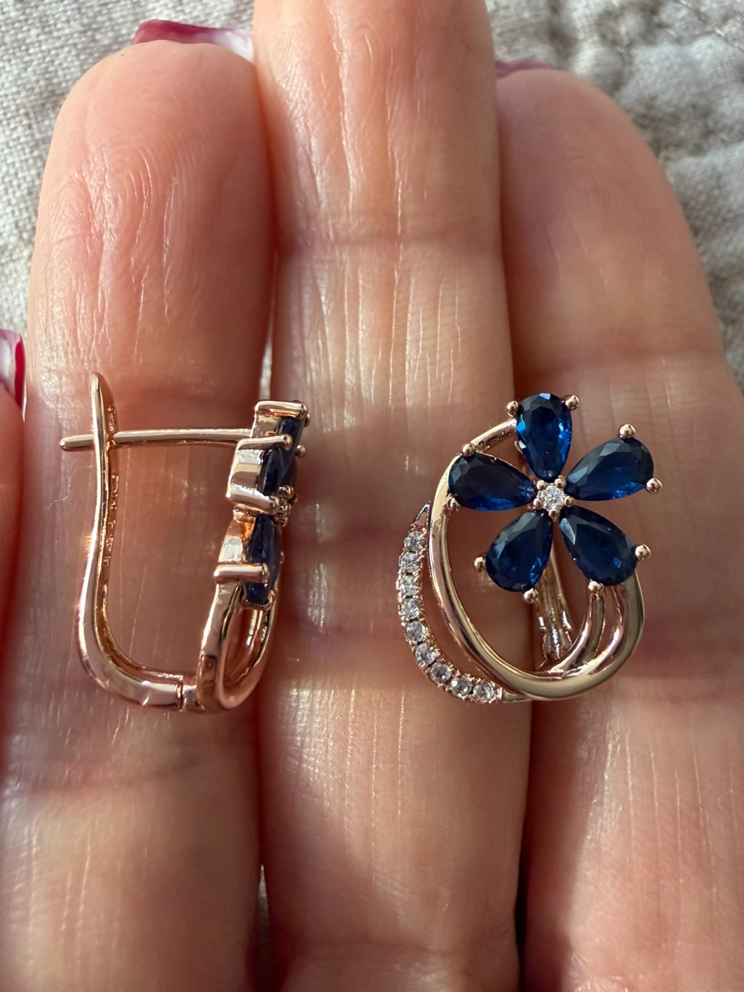14k gemstone earrings