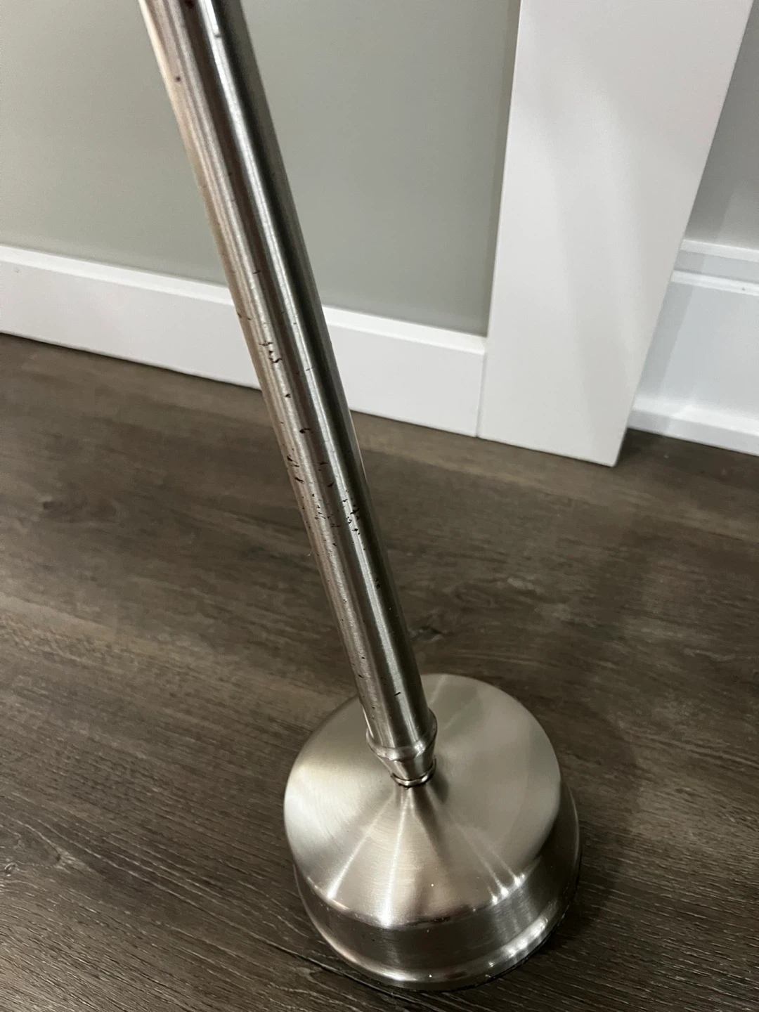Brushed Nickel Toilet Paper Stand - photo 2