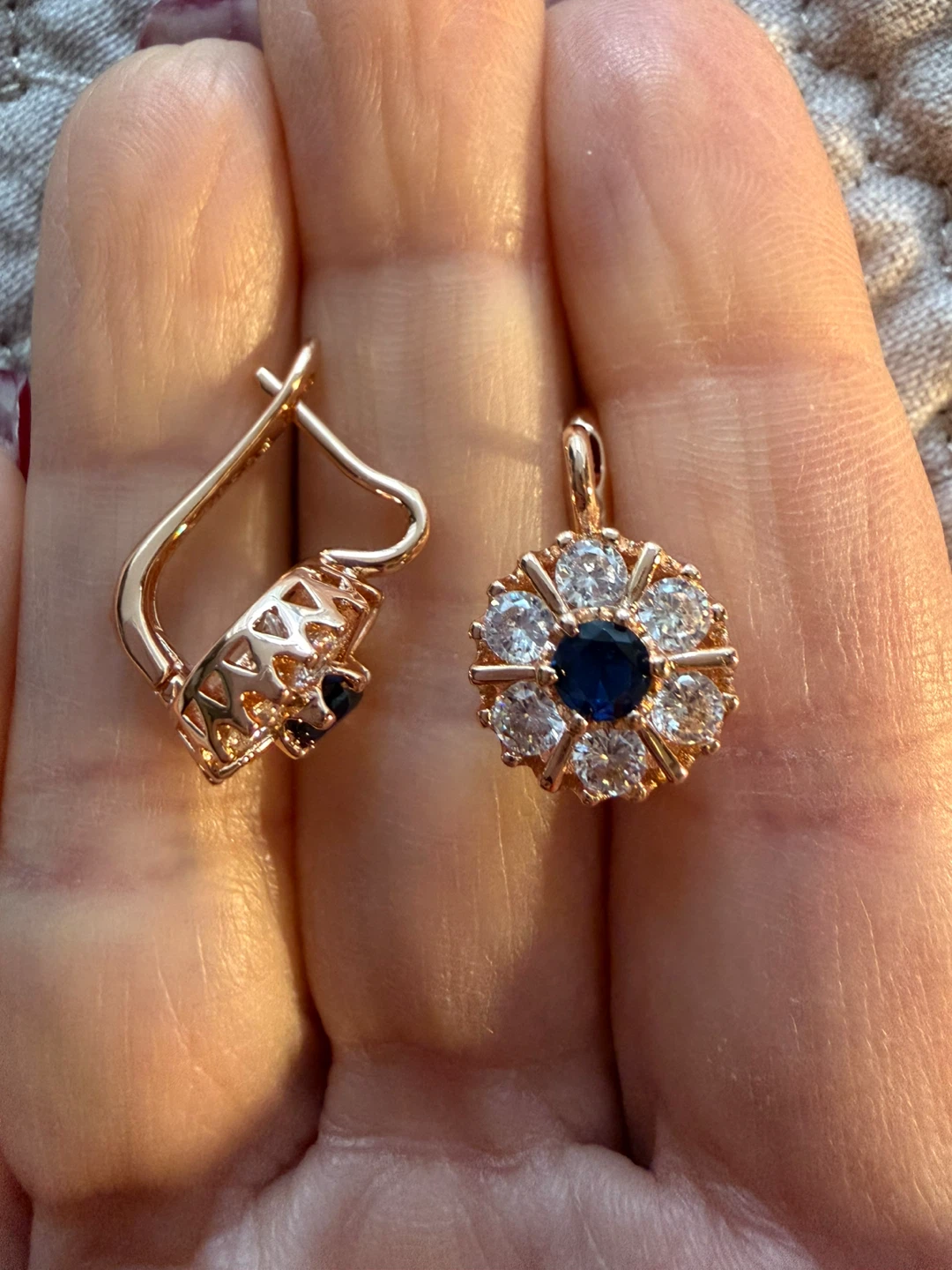 New 14k gemstone earrings