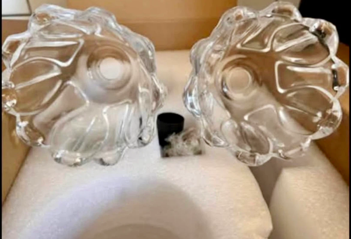 Set of 2x ‘Antique’ 2-Light Vanity Fixtures. Brand new. - photo 5