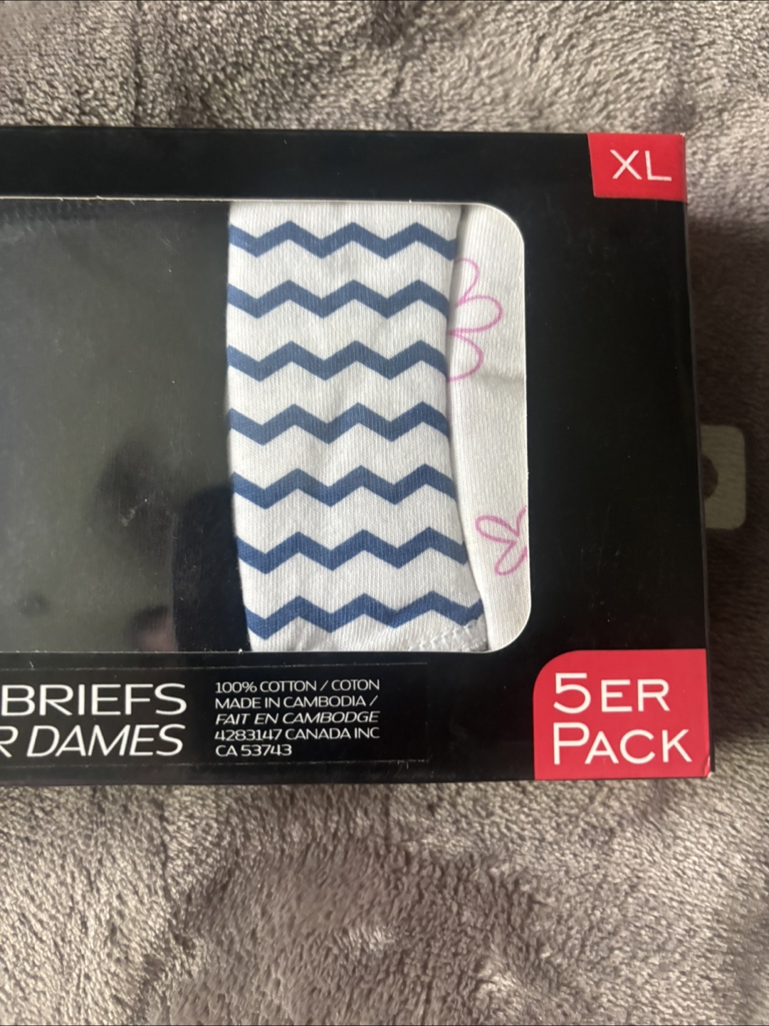 Ladies Bikini Briefs - XL - 5 Pack - photo 2