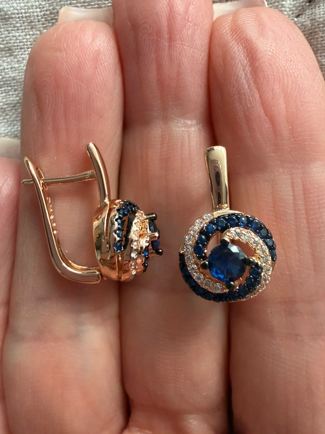 New 14k gemstone earrings
