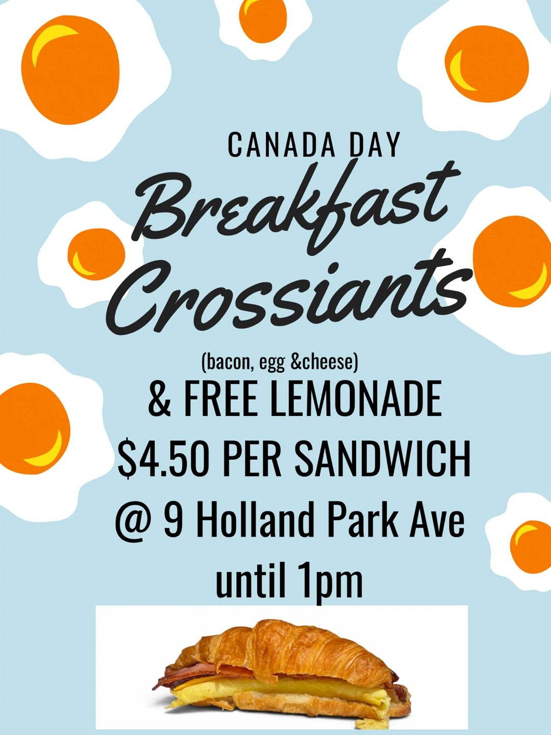 COME GRAB ONE 🥐 Until 3pm