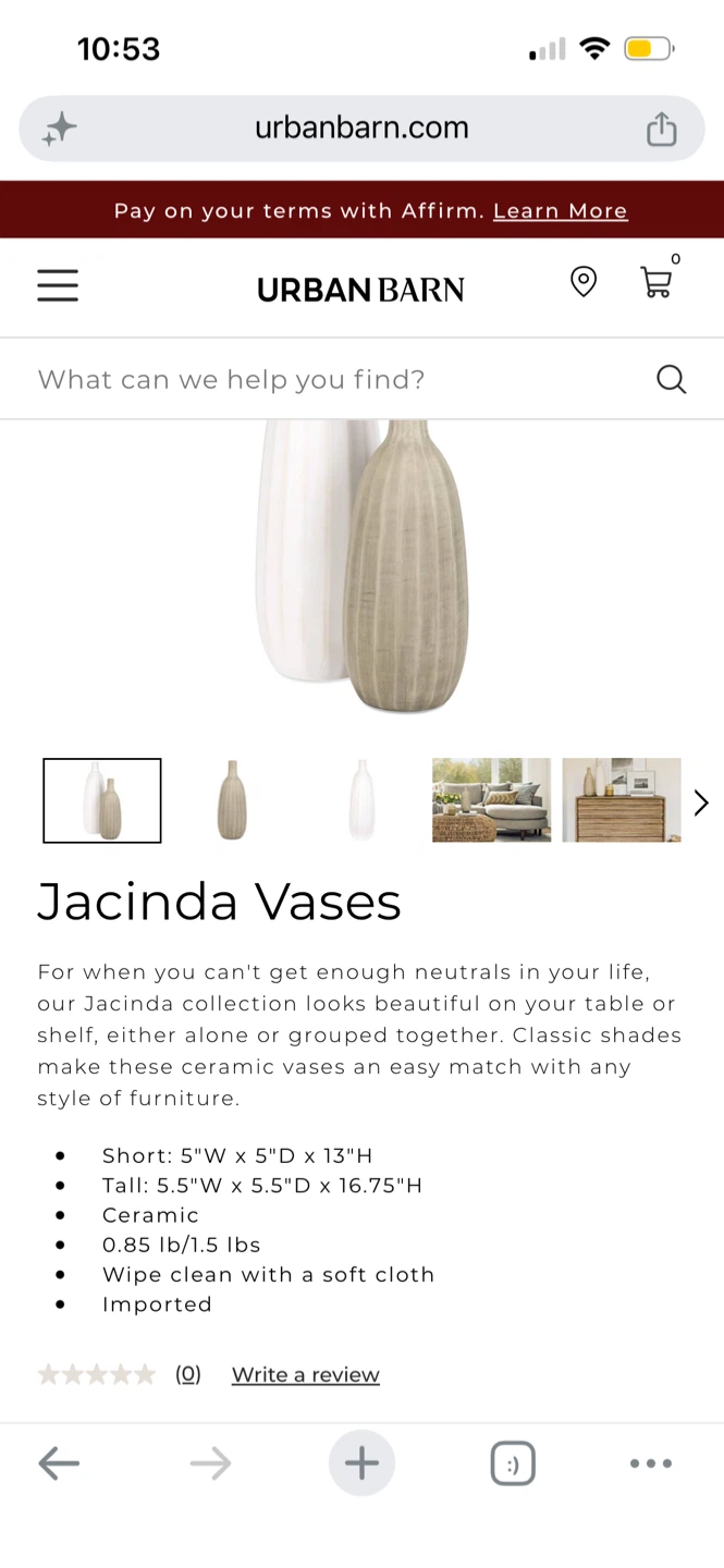 Urban barn Decorative Vases - photo 2