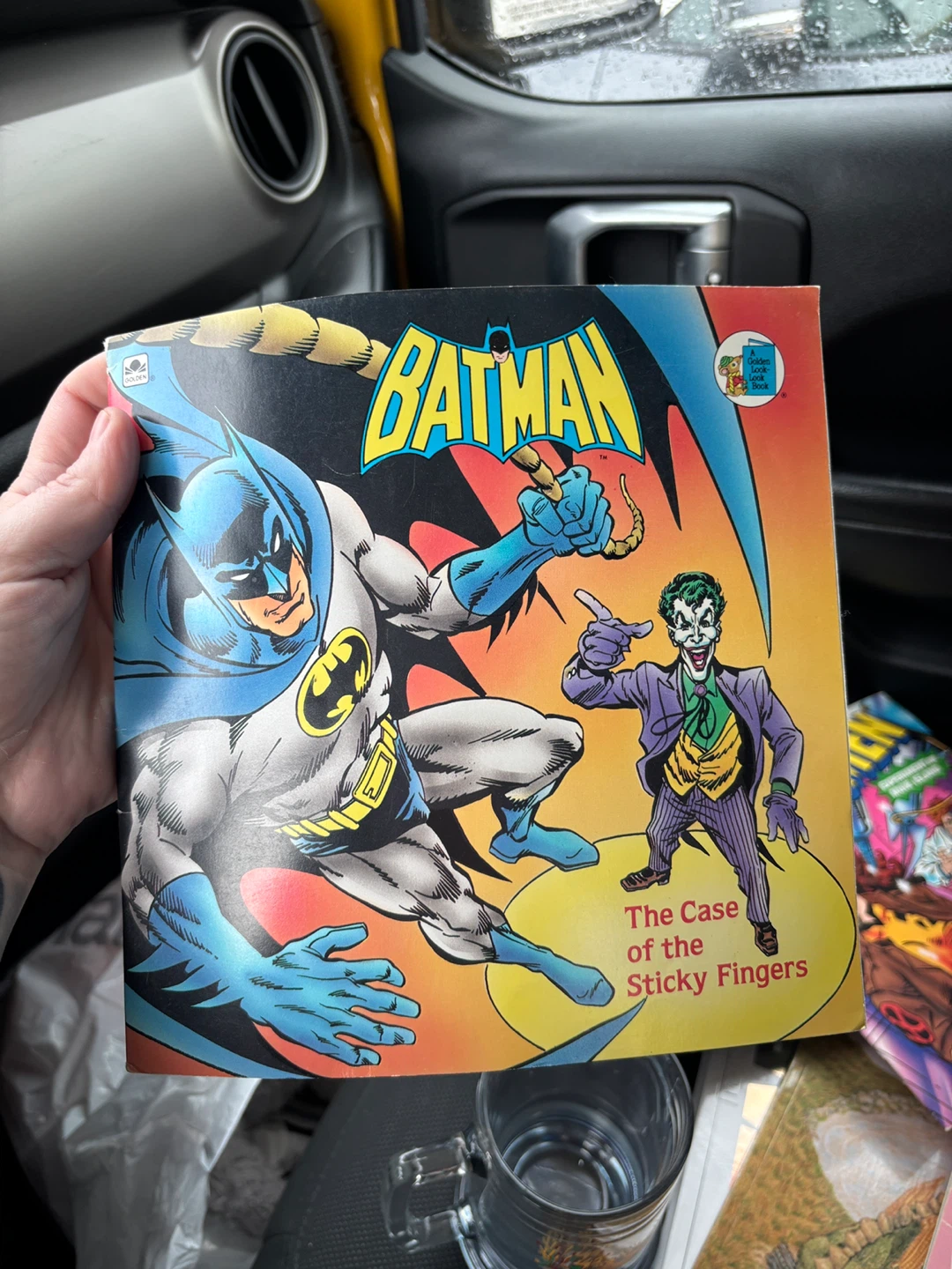 Batman The Case of the Sticky Fingers Golden Book Special Ed