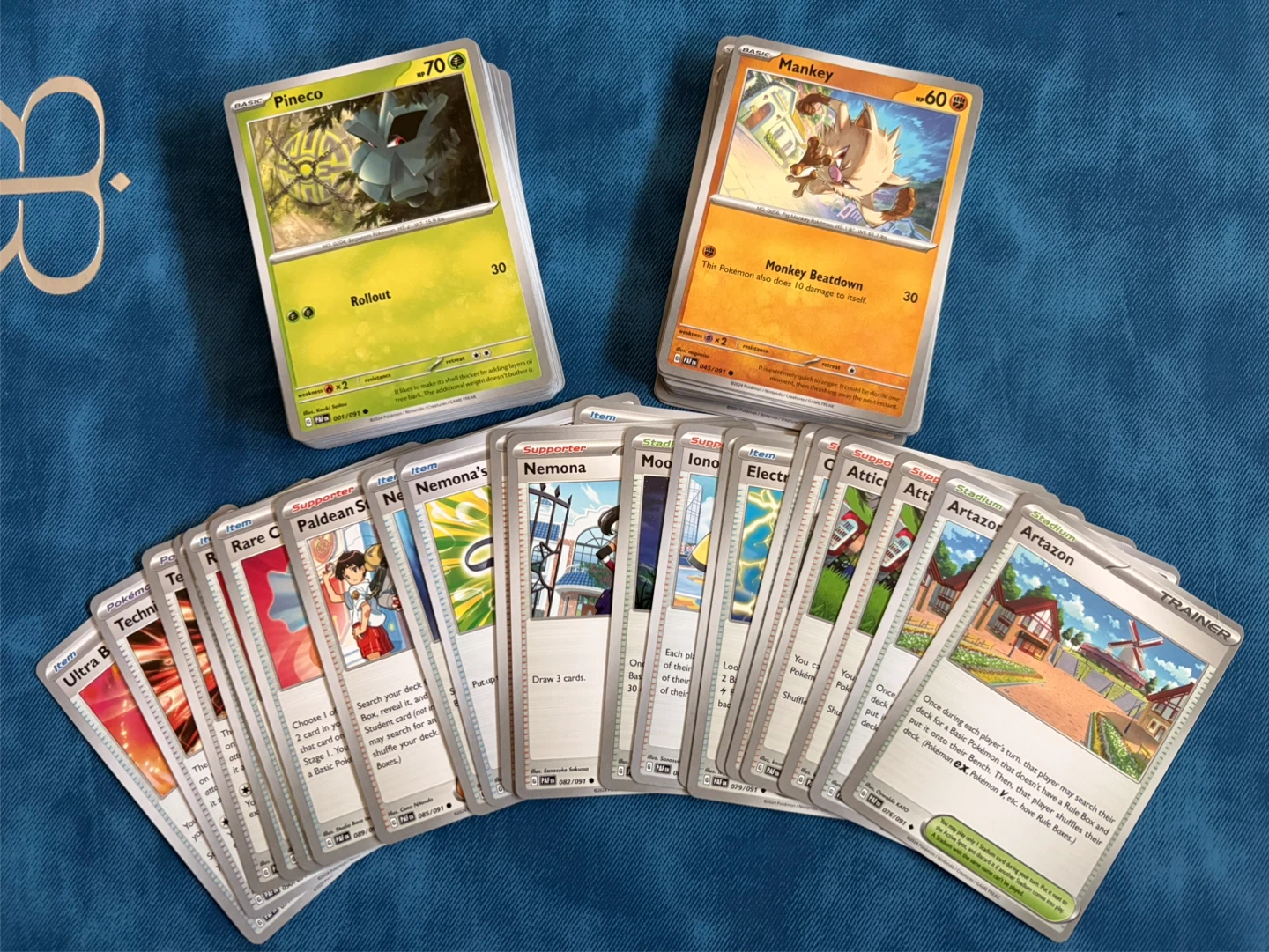 Pokémon Paldean Fates Deck Builder Bundle 105 cards