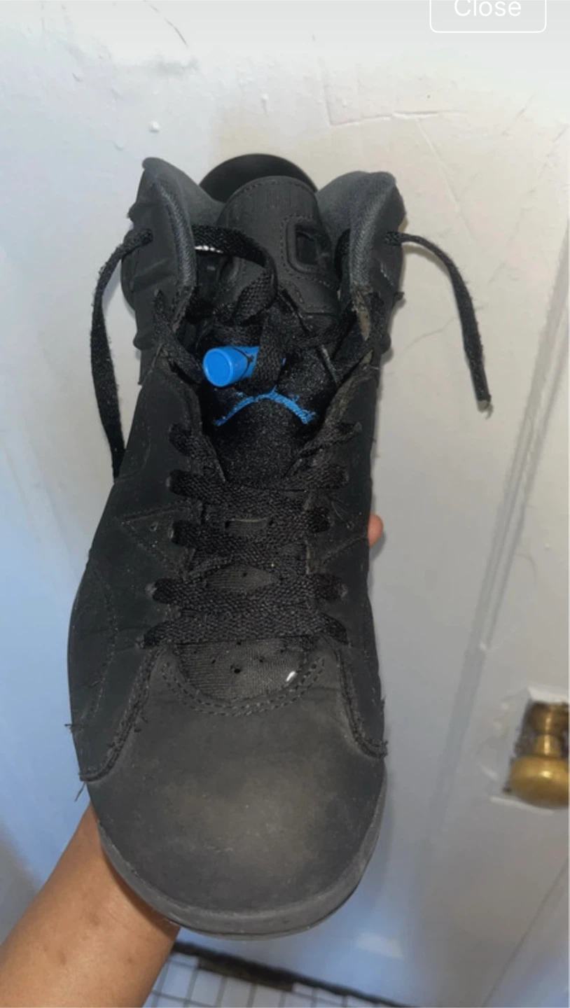 Jordan 6 UNC decent messed up laces - photo 3