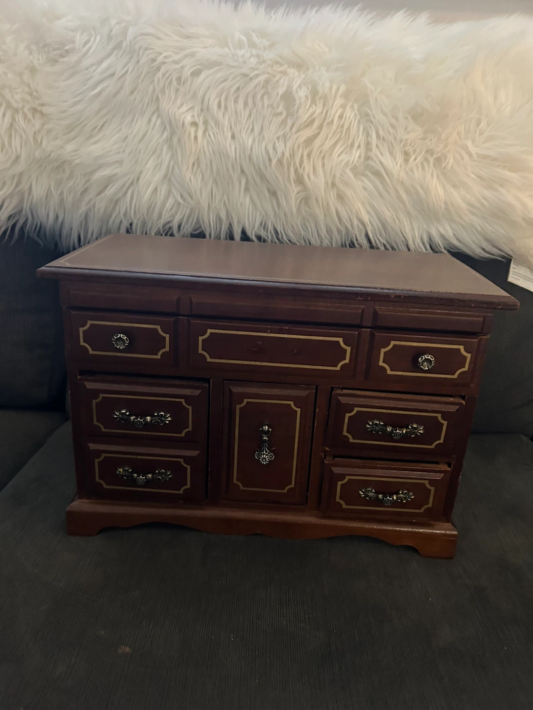 Wooden Jewellery Box musical