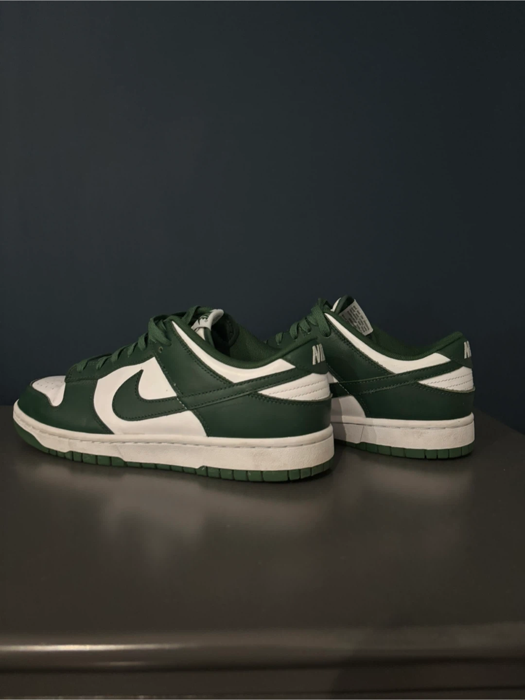 Nike Dunk Low Green White Sneakers