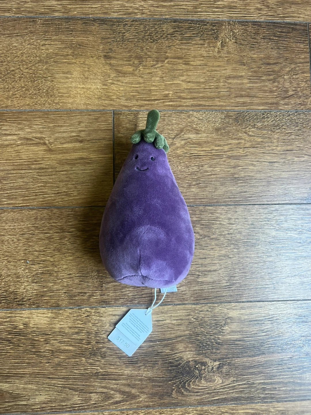 Jellycat Bartholomew Bear Eggplant Plush