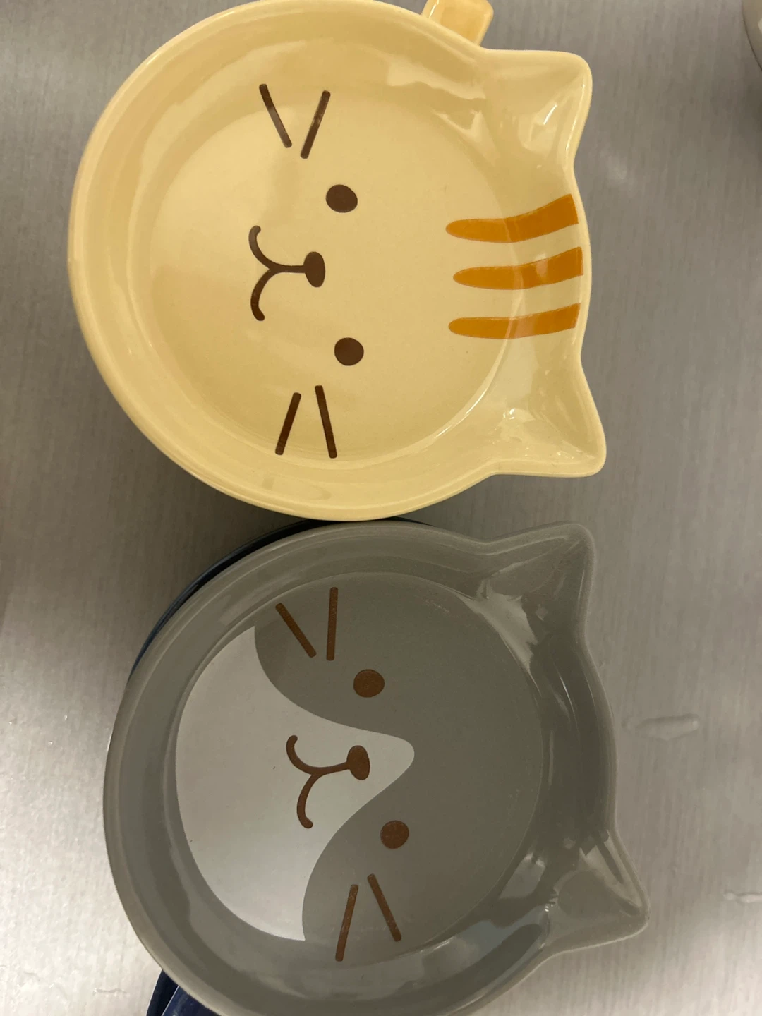 Cute Cat Shaped Bowls and Mugs Set - photo 2
