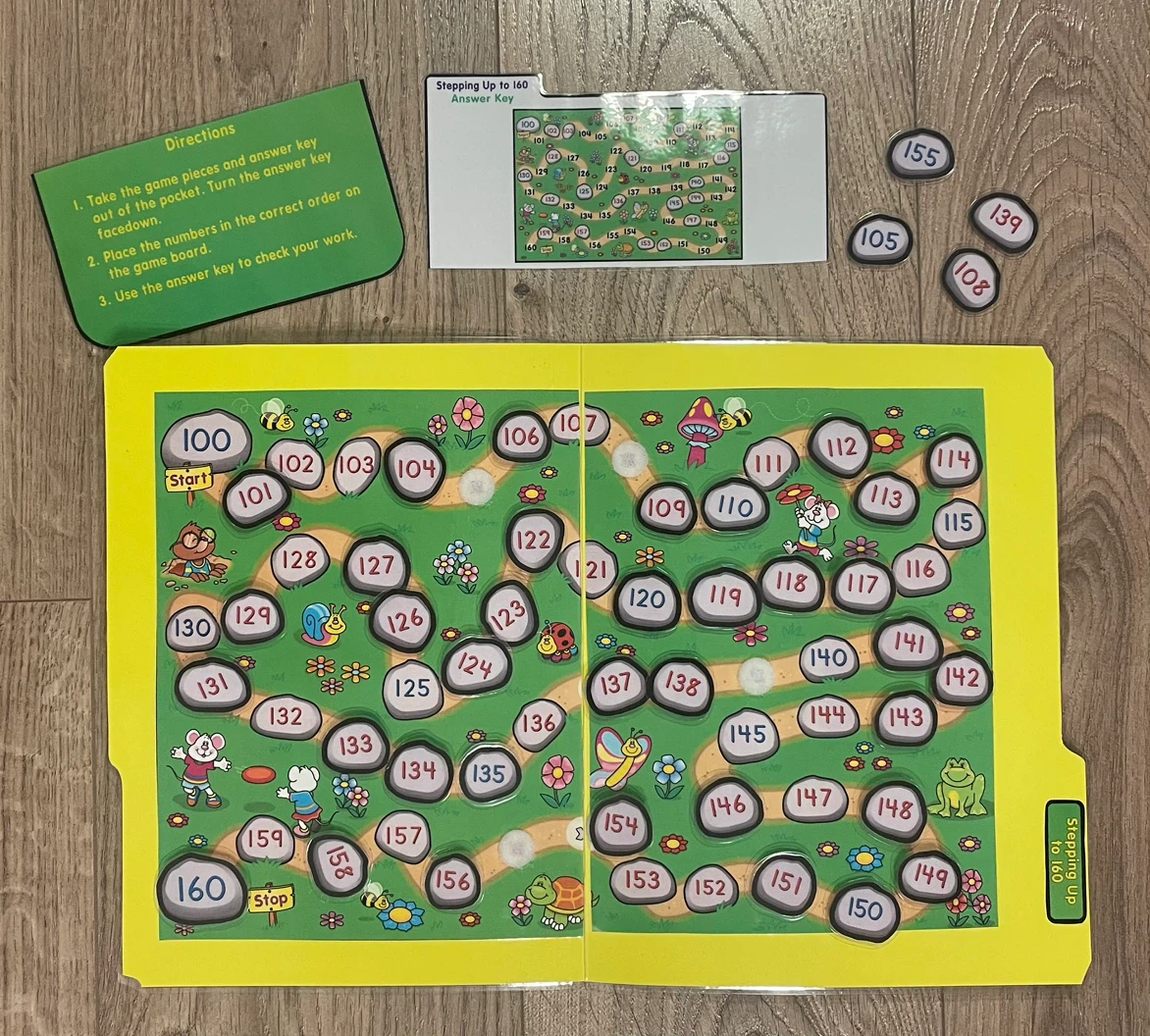Counting Activity 100-160. Learning Resources $7
