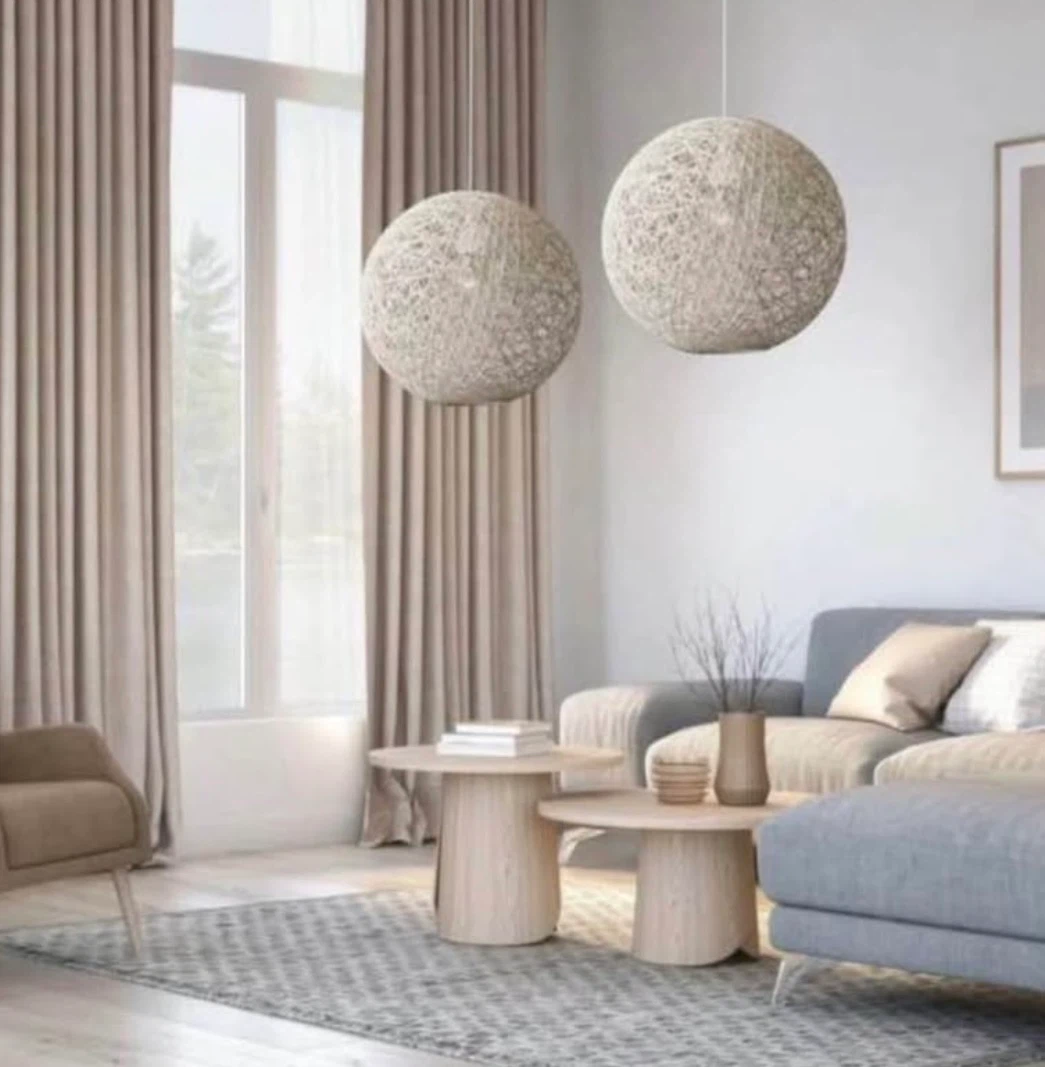 Adeso XL Modern Havana Pendant Light. New.