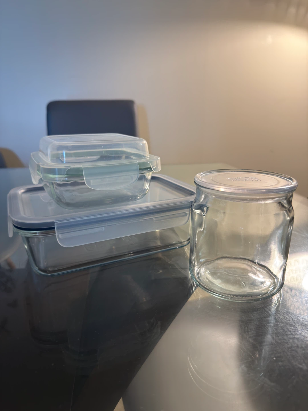 Glass Food Storage Containers with Lids - photo 3