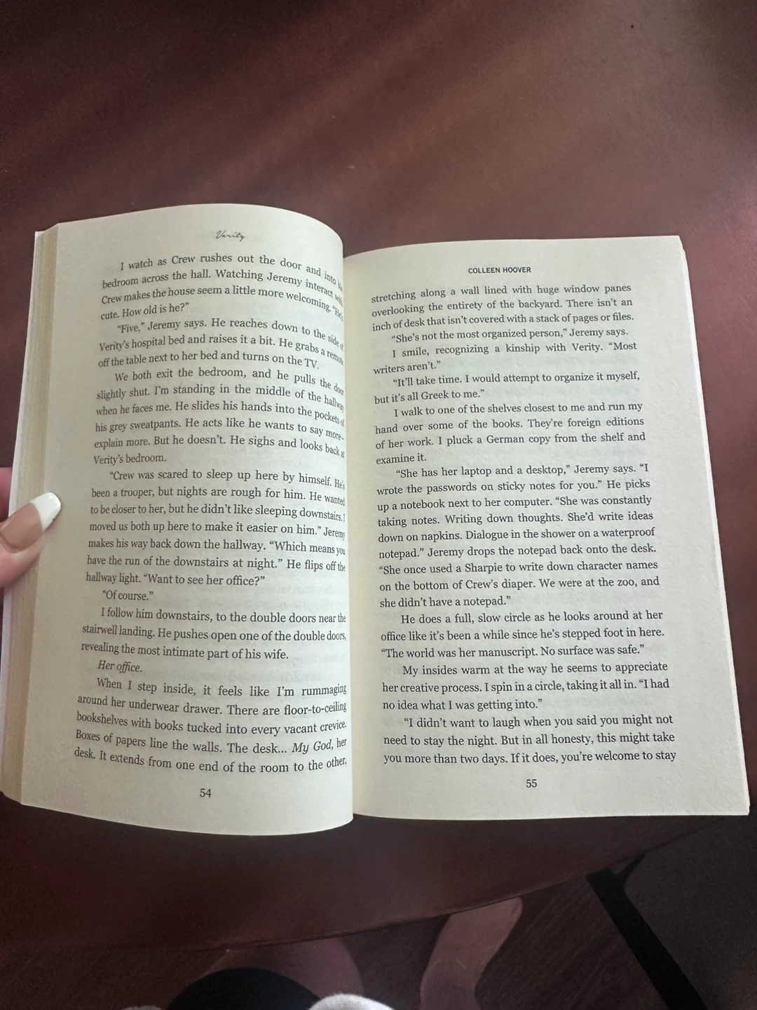 Verity by Colleen Hoover Paperback Book - photo 3