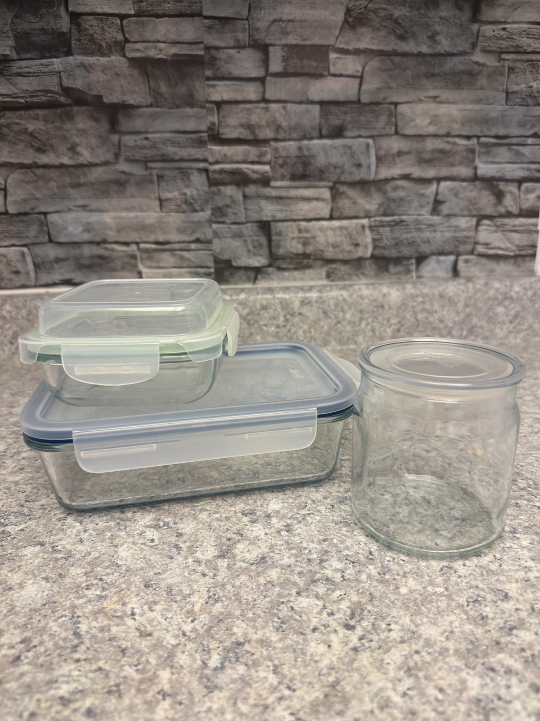 Glass Food Storage Containers with Lids - photo 2