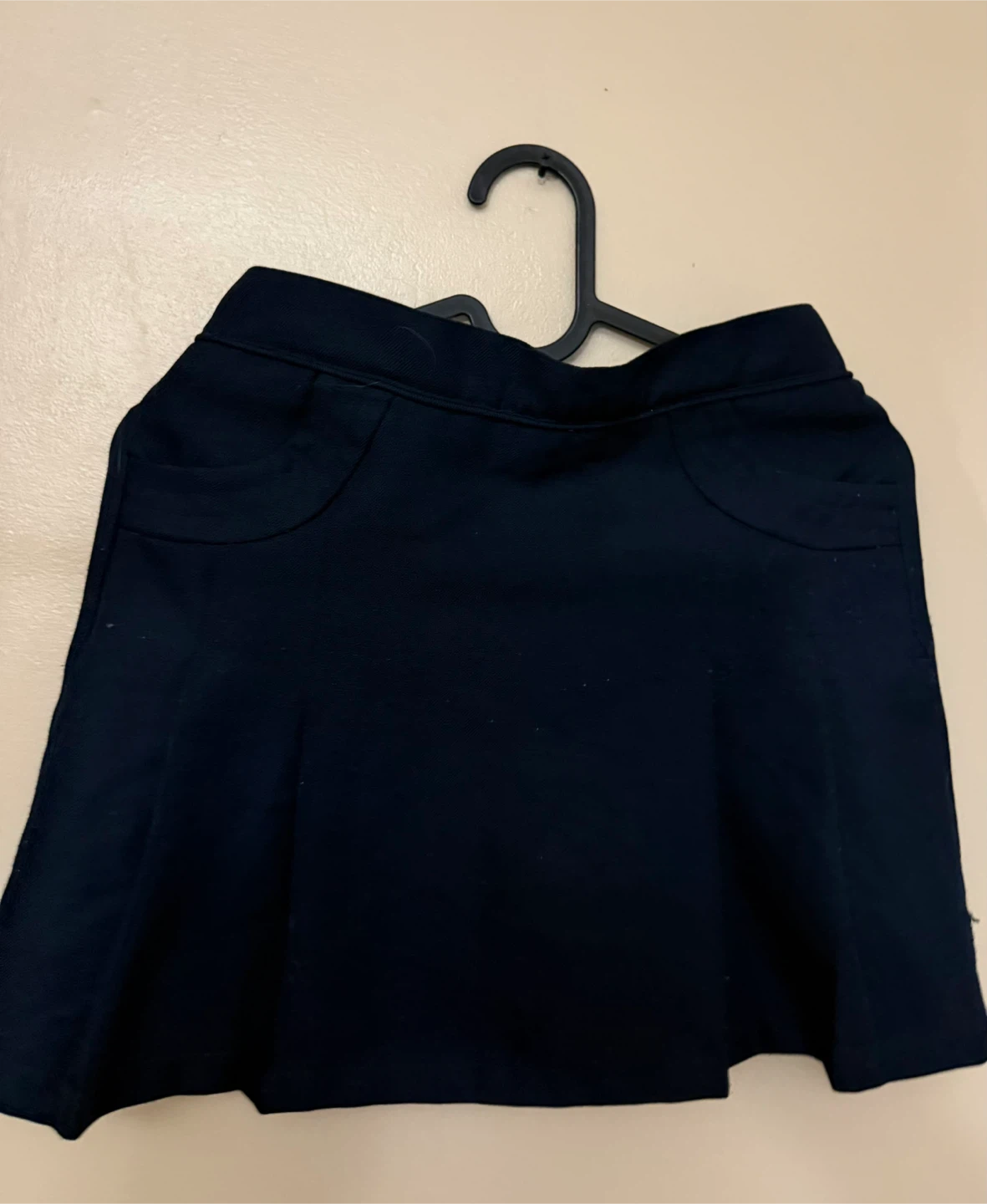 Nautica Girls Uniform Navy Blue Skirt Regular size 10