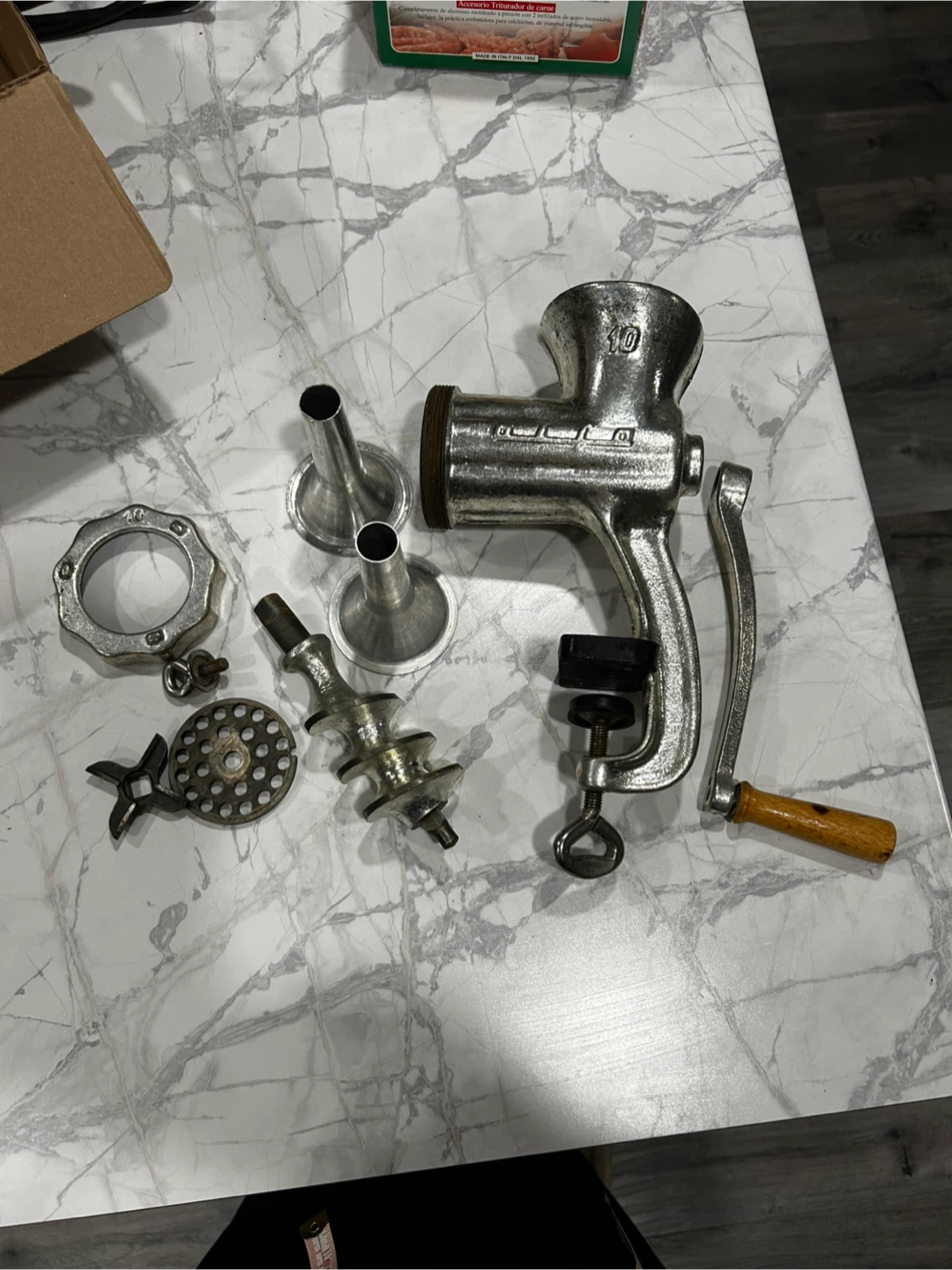 Vintage Manual Meat Grinder
