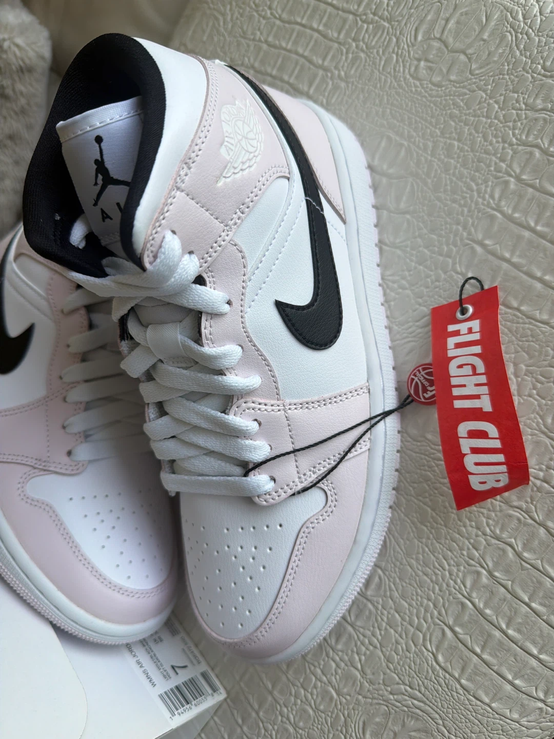 Womens Size 7 - Air Jordan 1 “Barely Rose” (Pink)