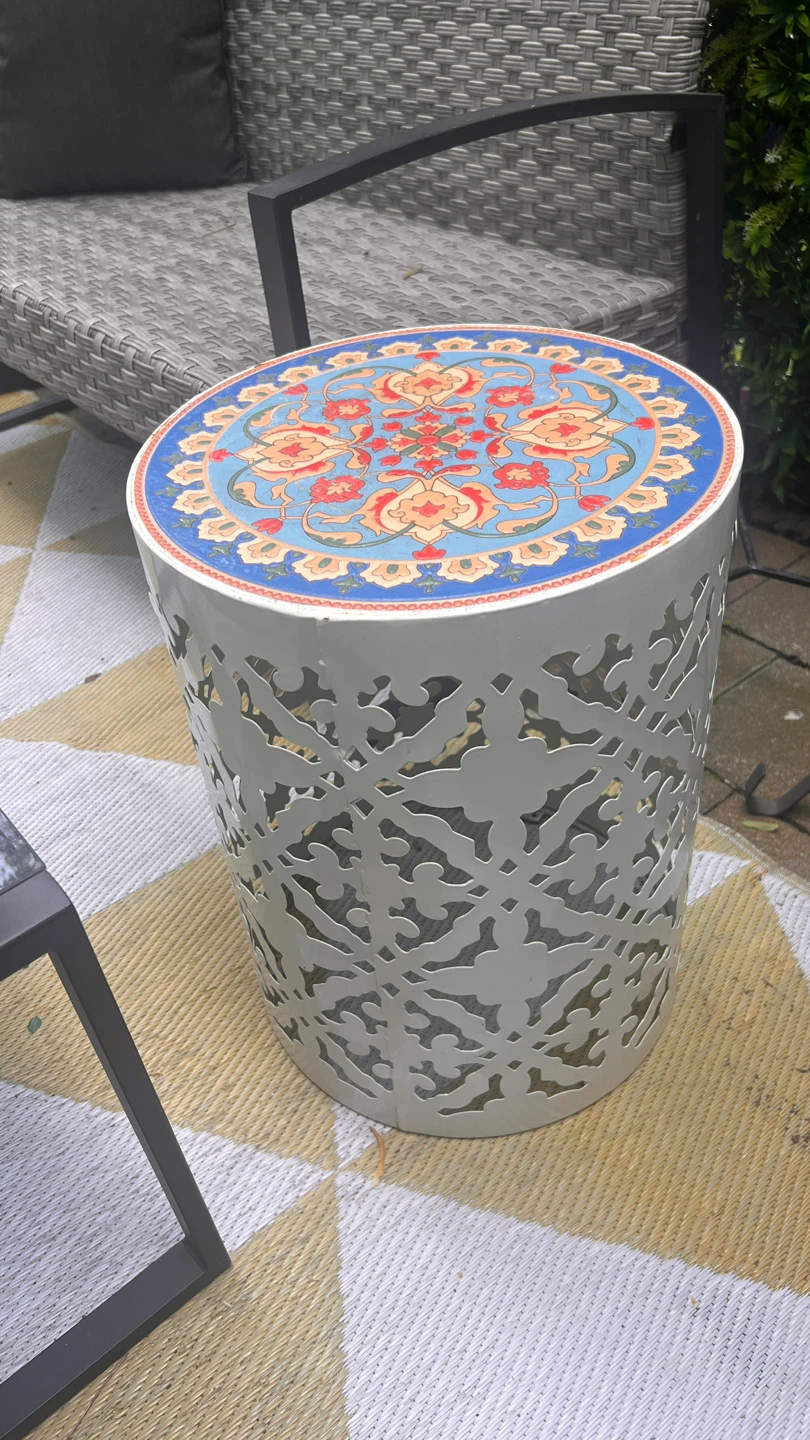 Decorative Side Table/ Outdoor Stool - photo 2