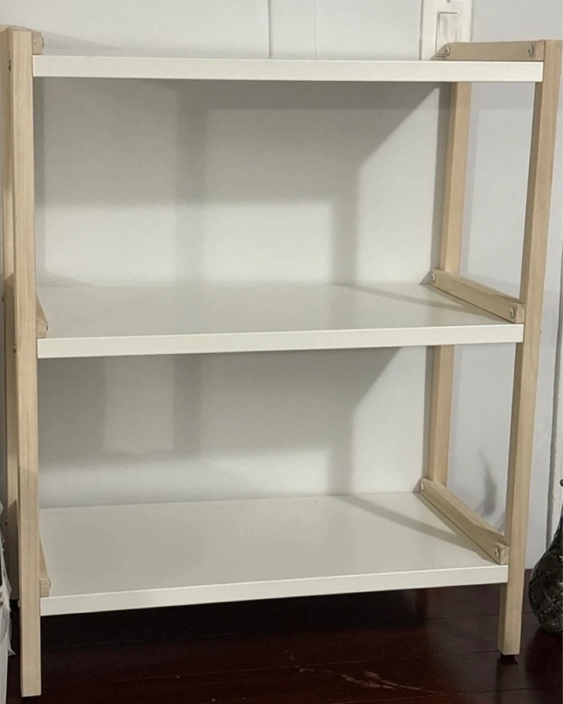 EKENABBEN Open shelf unit, aspen/white - photo 4