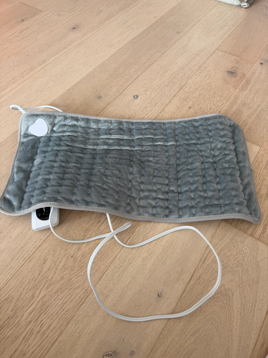 Grey Electric Heating Pad