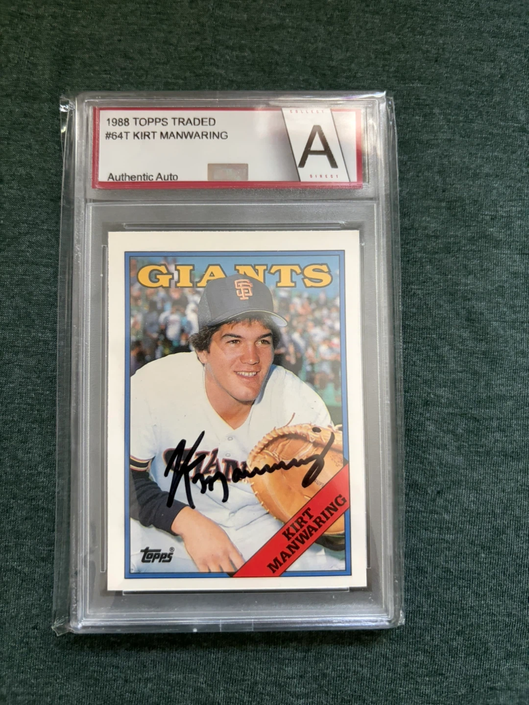 1988 Topps Traded #64T Kirt Manwaring Baseball Card
