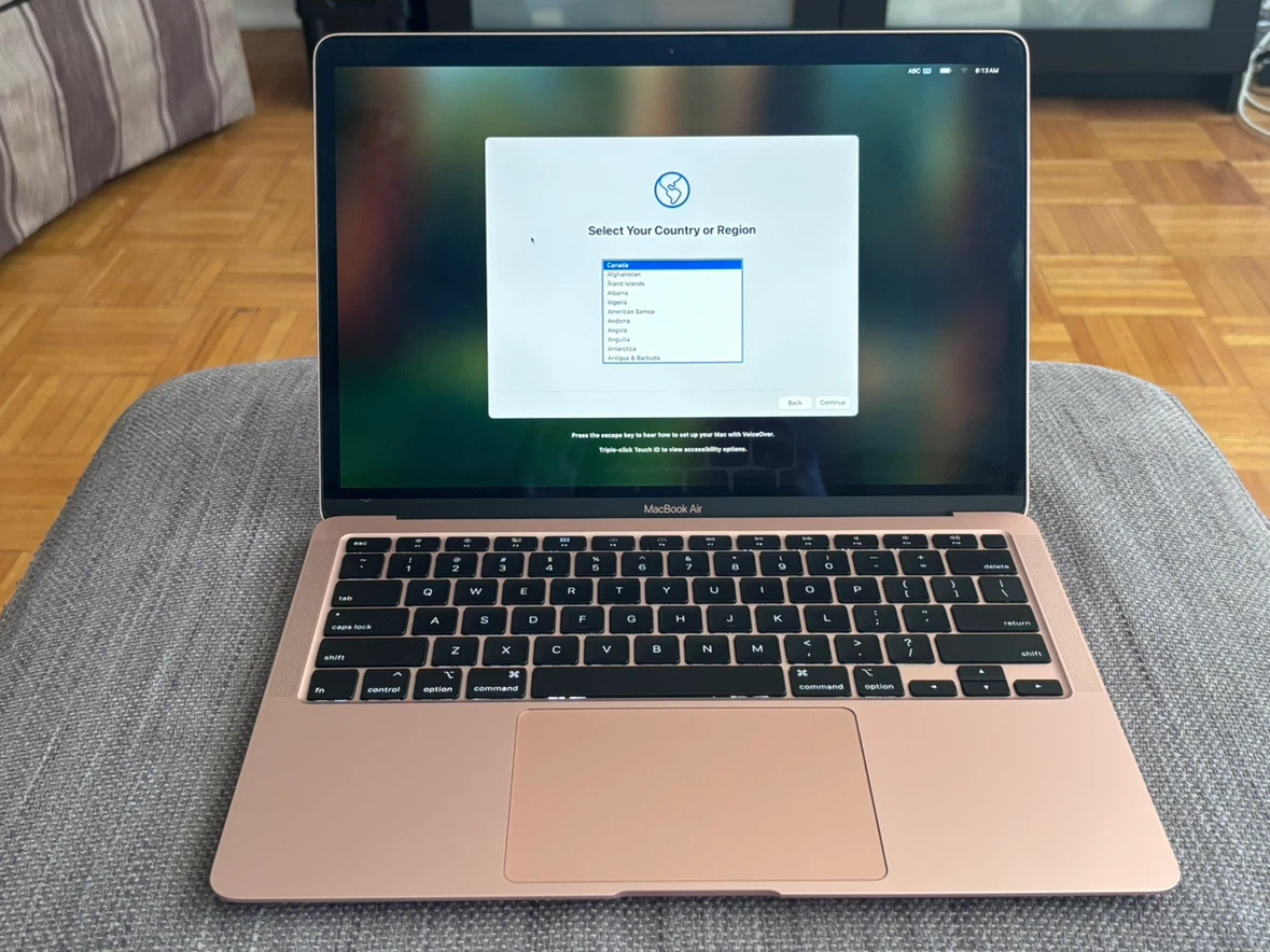 2019 Apple MacBook Air 13” Retina – Rose Gold