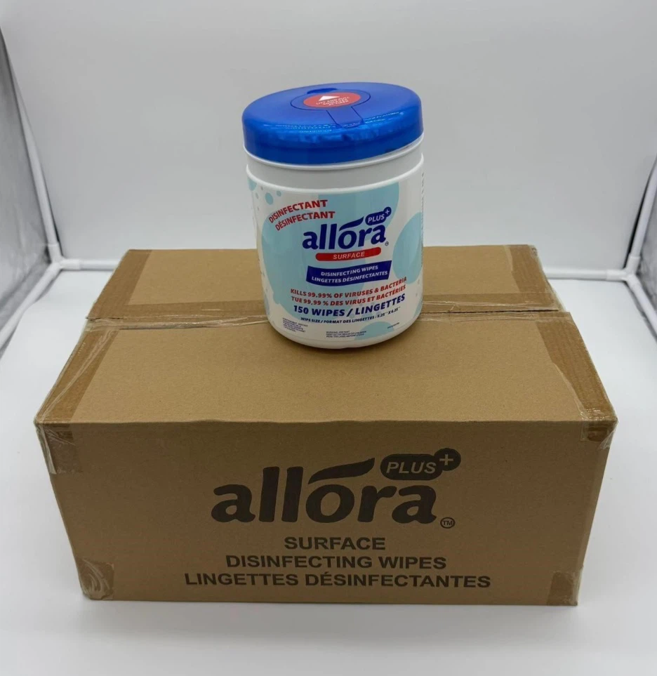 Allora Plus Surface Disinfecting Wipes