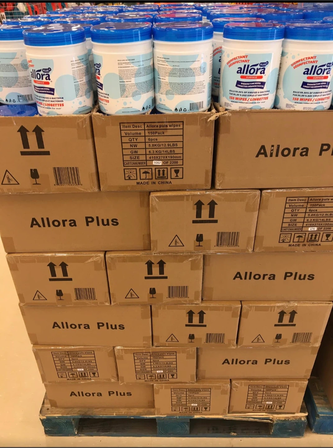 Allora Plus Surface Disinfecting Wipes - photo 3