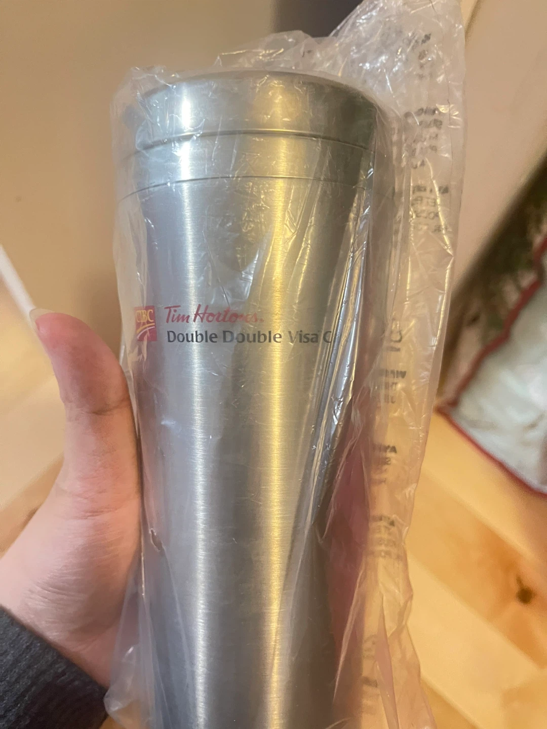 Tim Hortons Double Double Visa Tumbler