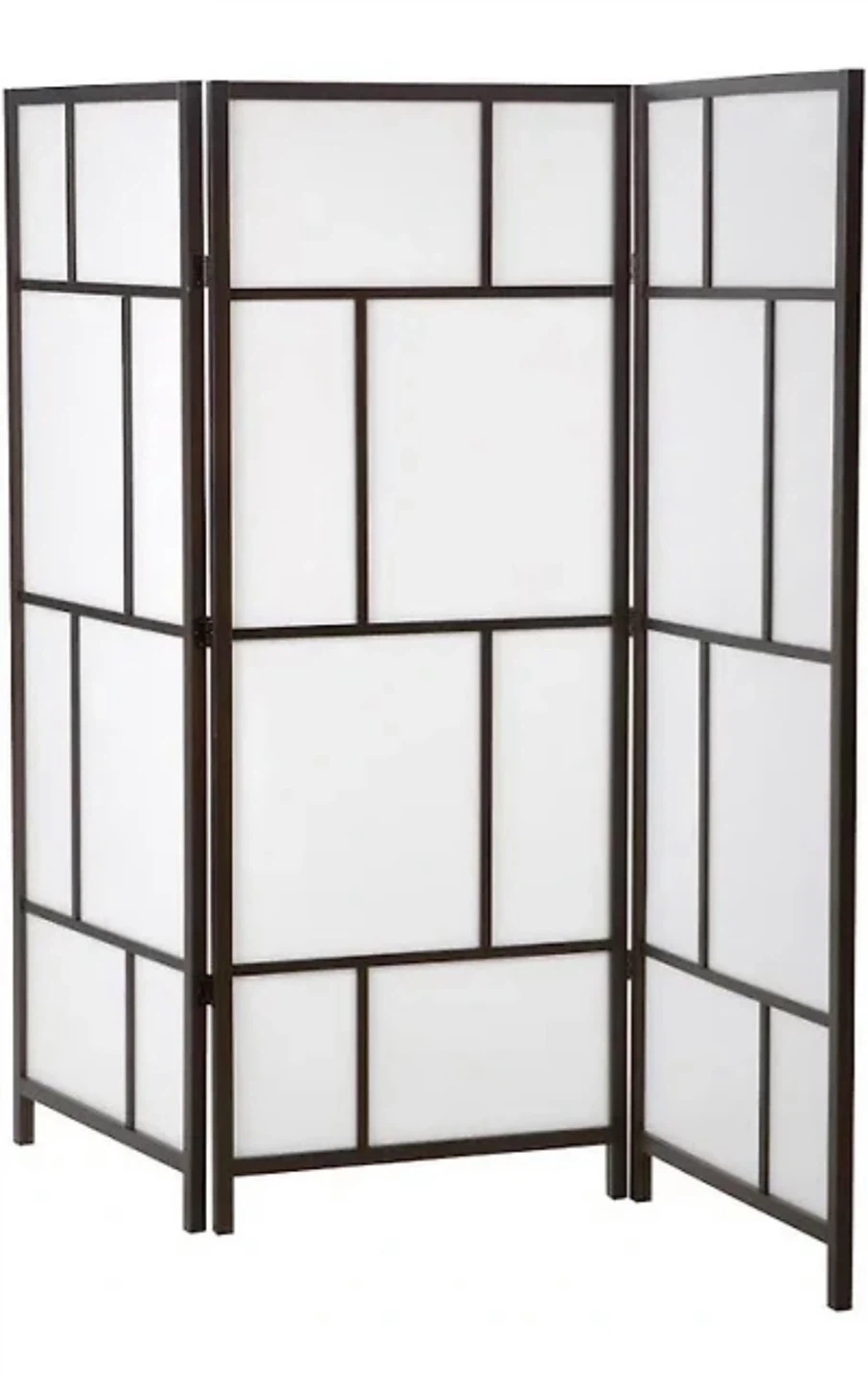 IKEA RISÖR Room Divider, White/Black