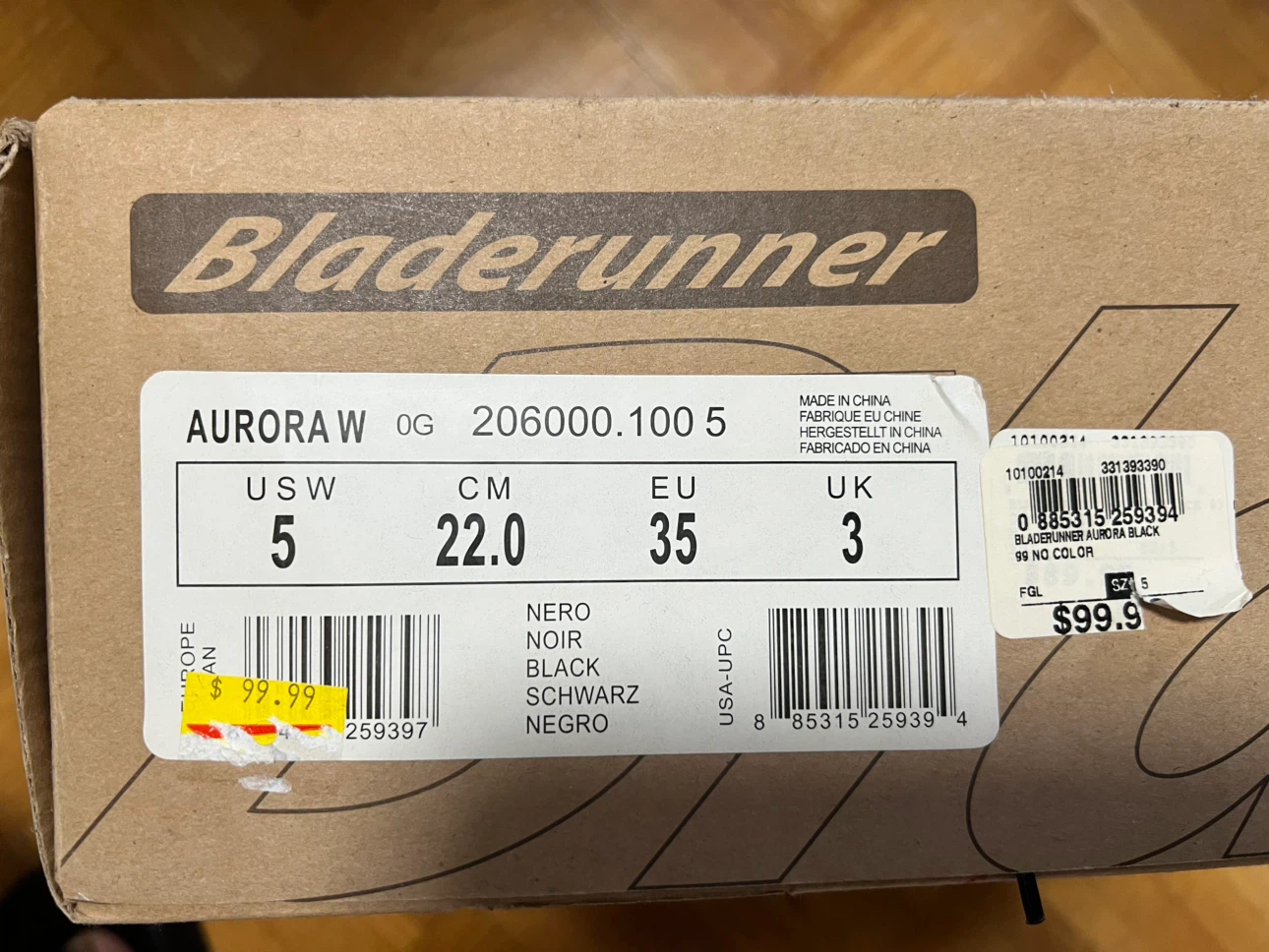 Bladerunner Aurora Ice Skates