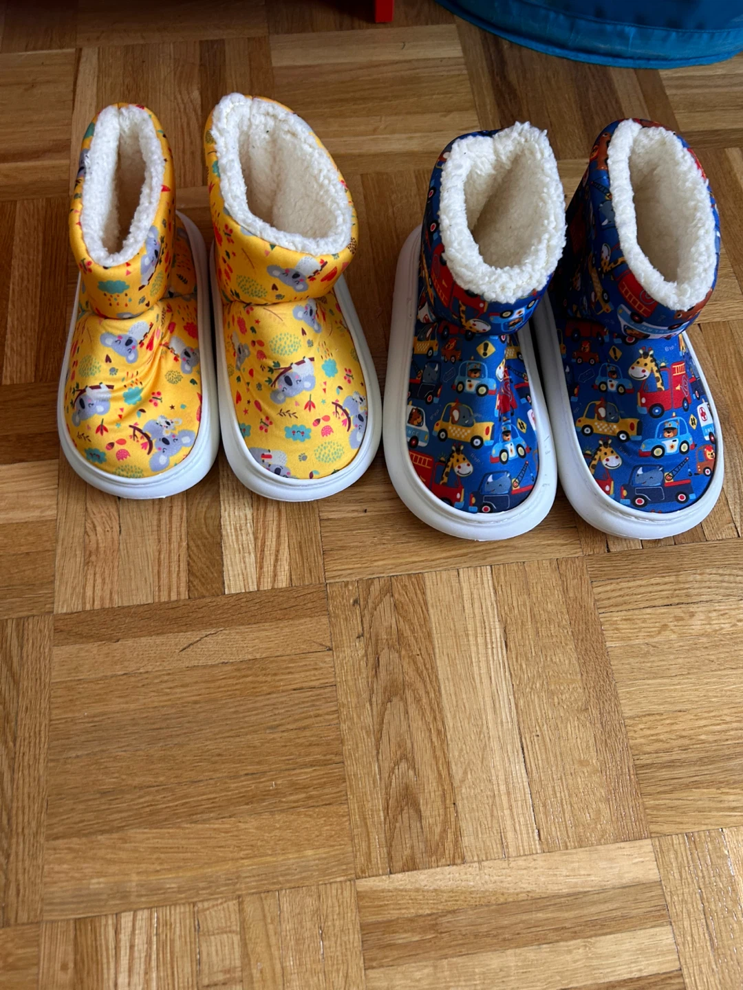 Kids' Slippers - Koala & Truck Prints