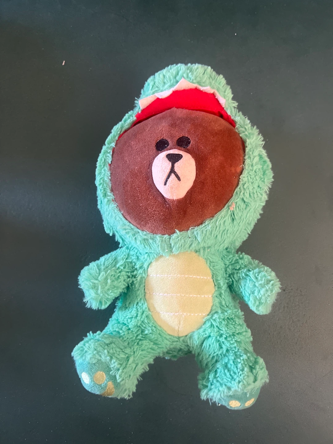 LINE FRIENDS Brown Dinosaur Plush Toy
