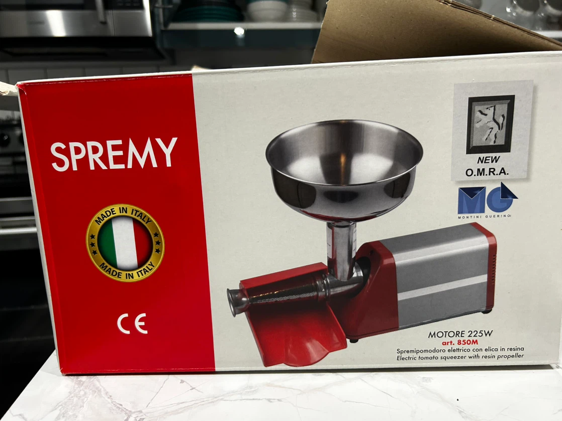 Spremy Electric Tomato Squeezer 225W