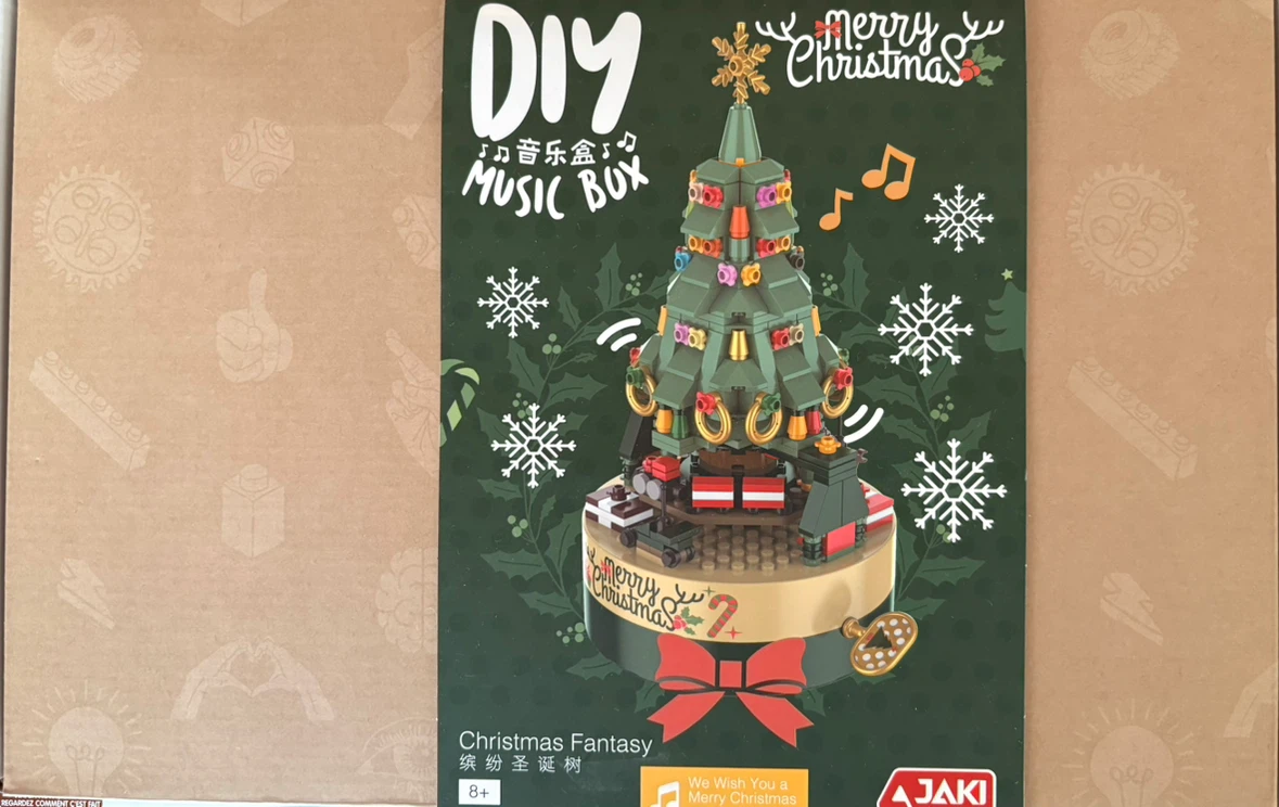 DIY Music Box Christmas Tree Building Kit