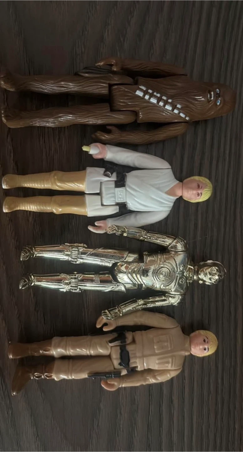 Vintage Star Wars Action Figures Set