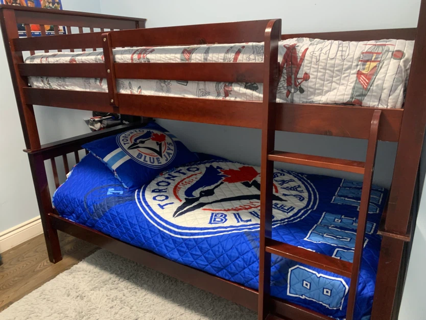 Dark Wood Bunk Bed - photo 3