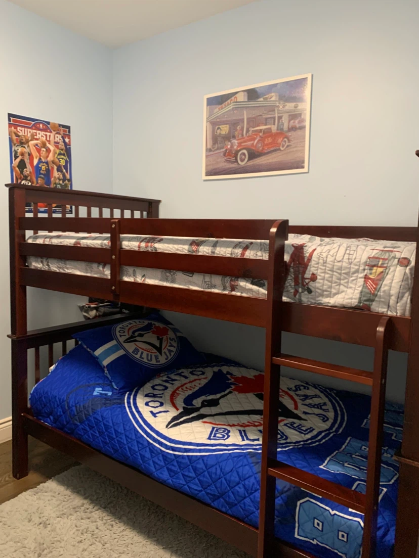 Dark Wood Bunk Bed - photo 4